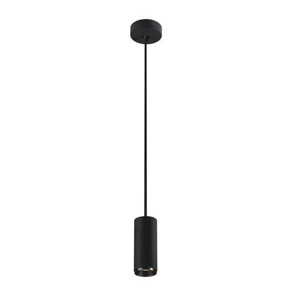 NUMINOS® PD PHASE S, Indoor LED Pendelleuchte schwarz/schwarz 4000K 24°