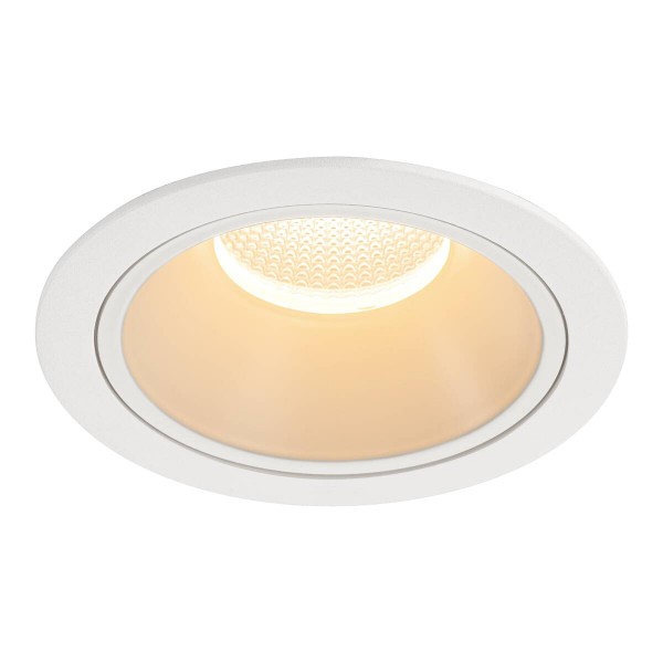 NUMINOS® DL XL, Indoor LED Deckeneinbauleuchte weiß/weiß 2700K 20°