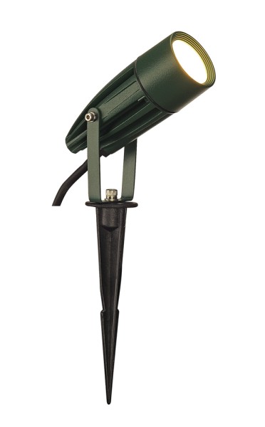 SYNA, Outdoor Spiessleuchte, LED, 3000K, IP55, grün, 230V, 8,6W