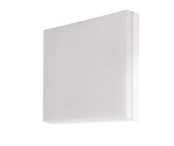 Deko-Light Wandaufbauleuchte, Casa, 3 W, 3000/4000 K, weiß, Polycarbonat, Neutralweiß/Warmweiß