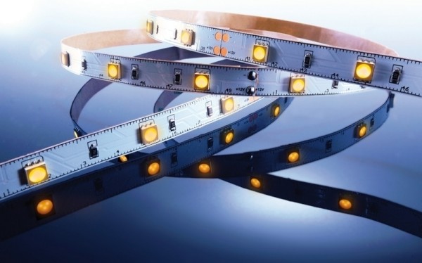 Flexibler LED Stripe IP 20, 12V, 5 m Rolle, 2300K- 2400 K