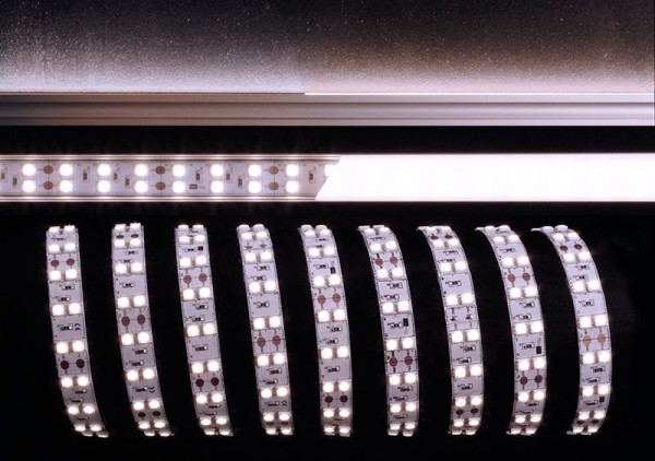 Deko-Light Flexibler LED Stripe, 5050-2x30-24V-6500K-3m, Kupfer, Weiß, Kaltweiß, 120°, 75W, 24V