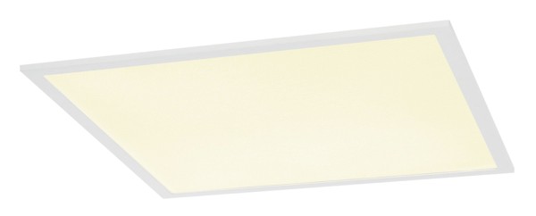 I-VIDUAL, Einbauleuchte, LED, 4000K, weiß, für Rasterdecken, L/B/H 61,7/61,7/1,3 cm, 35W