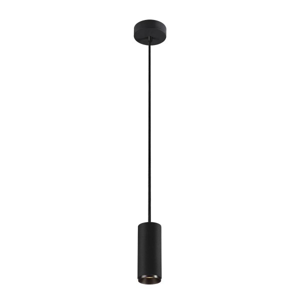 NUMINOS® PD PHASE S, Indoor LED Pendelleuchte schwarz/schwarz 3000K 60°