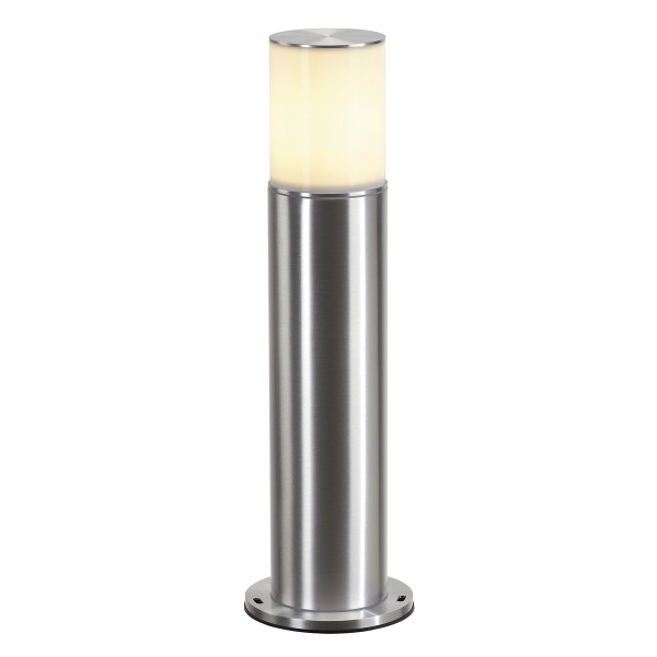 ROX ACRYL POLE 60, Outdoor Standleuchte, TC-TSE, IP44, rund, aluminium gebürstet, Ø/H 13/62 cm