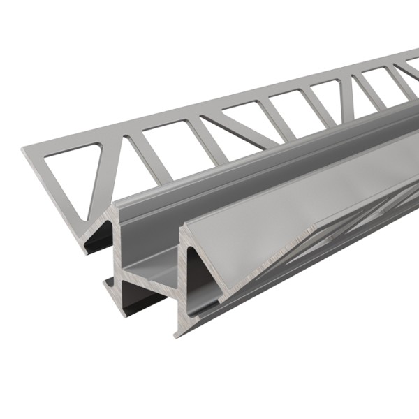 Reprofil, Fliesen-Profil Ecke innen EV-01-12 für LED Stripes bis 13,3 mm, Silber, eloxiert, 2500 mm