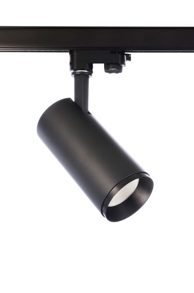 Deko-Light 3-Phasen-Spot, Lucea, Tilt, 15 W, 3000/4000 K, Schwarz, Aluminium, Tiefschwarz RAL 9005