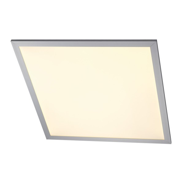 LED PANEL, Deckenein- und Aufbauleuchte, CL 136, aluminium eloxiert, 39,6W, 24V/DC, 3000K, 595x595m