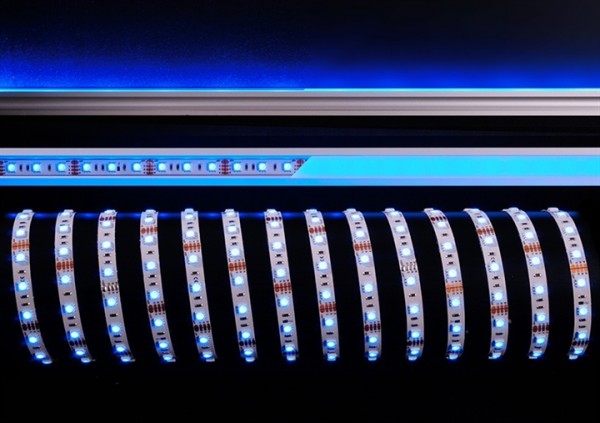 KapegoLED Flexibler LED Stripe, 5050, SMD, RGB, spannungskonstant, 12V DC, 3,1 A, 38,00 W, Länge: 50