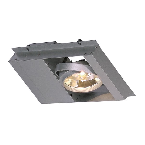 1er QRB MODUL für AIXLIGHT PENDANT SYSTEM, silbergrau, max. 100W, kardanisch, 60°