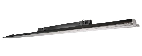 Deko-Light 3-Phasenleuchte, Linear Pro, Fold, 50 W, DALI, 3000 K, Schwarz, Aluminium, Warmweiß (WW)