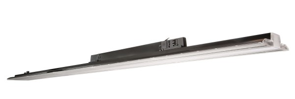 Deko-Light 3-Phasenleuchte, Linear Pro, Fold, 50 W, 3000 K, Schwarz, Aluminium, Warmweiß (WW), 50W