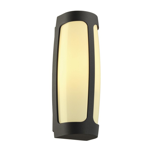 MERIDIAN 3, Outdoor Wandleuchte, TC-(D,H,T,Q)SE, IP54, anthrazit, max. 25W