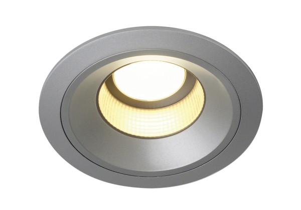 HORN, Einbauleuchte, LED, 2700K, rund, silbergrau, 12W