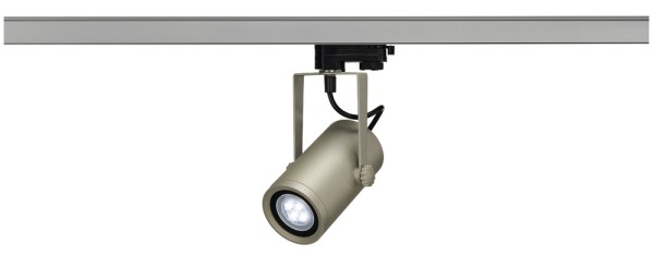 EURO SPOT INTEGRATED LED, Spot für Hochvolt-Stromschiene 3Phasen, LED, 4000K, silbergrau, 36°