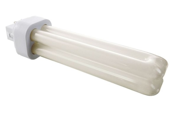 Osram Leuchtmittel, Kompaktleuchtstofflampe Dulux D/E 4-pin, Warmweiß, 220-240V AC/50-60Hz, G24q-2