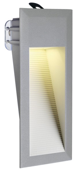 DOWNUNDER 15, Outdoor Wandleuchte, LED, 3000K, IP44, steingrau, 0,9W