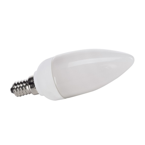 ENERGIESPARLAMPE, E14, 9W, 4000K, Kerzenform