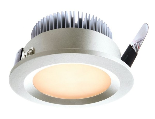 Deko-Light Deckeneinbauleuchte, Aluminium Druckguss, weiß, Warmweiß, 110°, 3W, 9-10V, 350mA