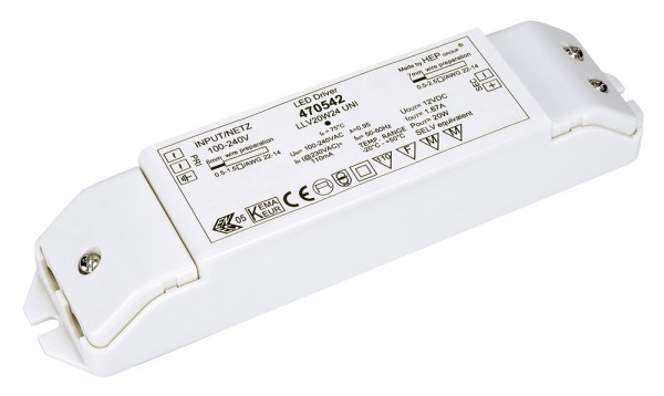 LED-NETZTEIL, 20W, 24V