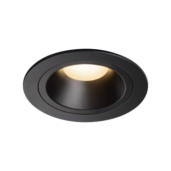 NUMINOS® DL M, Indoor LED Deckeneinbauleuchte schwarz/schwarz 2700K 40°