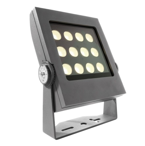 Deko-Light Boden- / Wand- / Deckenleuchte, Power Spot IX WW, Aluminium Druckguss, anthrazit, 25°