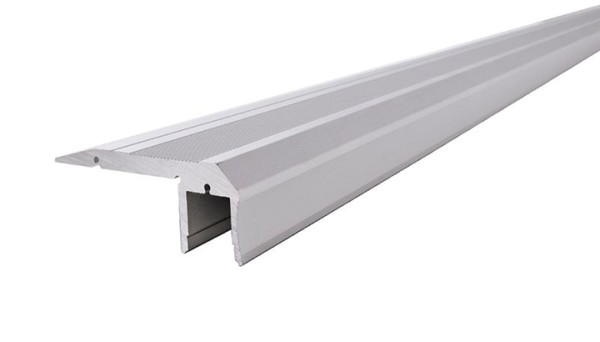 Reprofil, Treppenstufen-Profil AL-02-10 für LED Stripes bis 11,3 mm, Silber-matt, eloxiert, 3000 mm