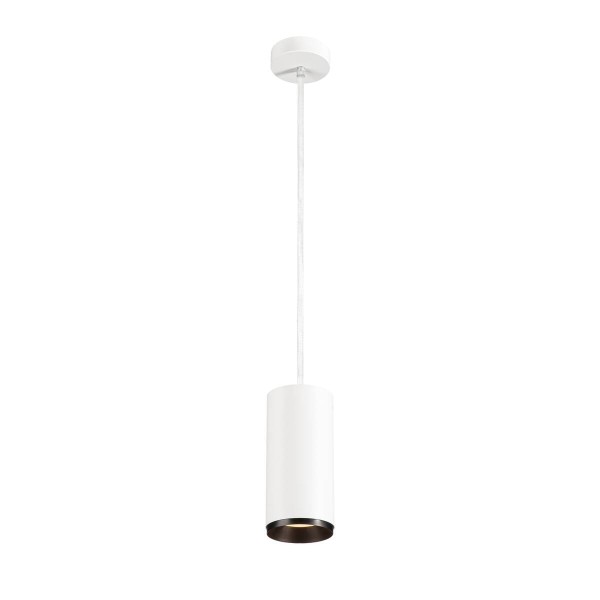 NUMINOS® PD DALI L, Indoor LED Pendelleuchte weiß/schwarz 3000K 36°