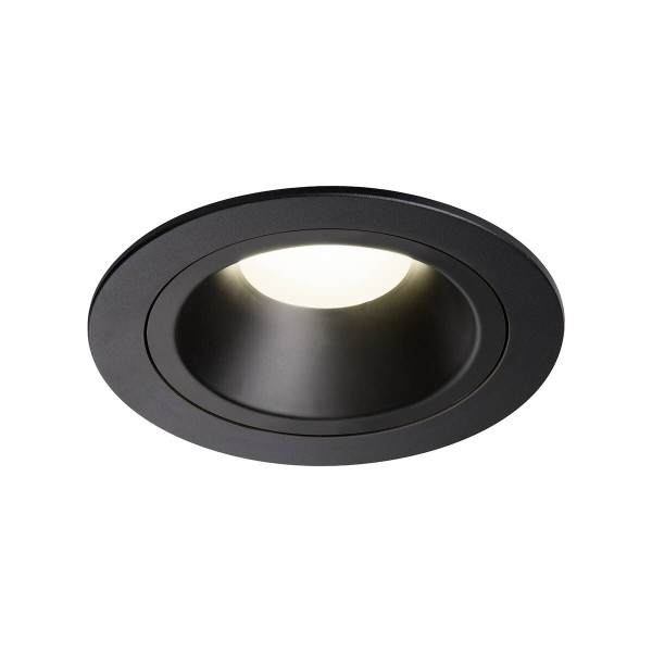 NUMINOS® DL M, Indoor LED Deckeneinbauleuchte schwarz/schwarz 4000K 20°