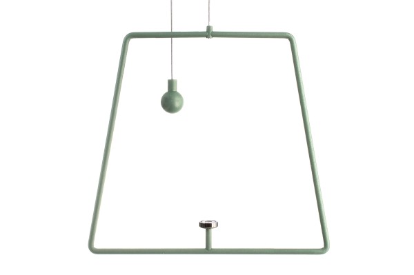 Deko-Light Zubehör, Pendel für Magnetleuchte Miram Green, Aluminium Druckguss, Grün, 205mm