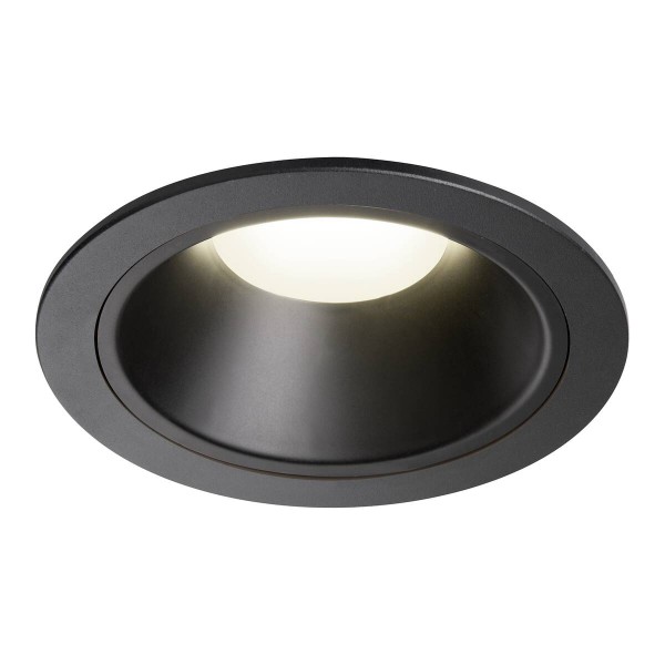 NUMINOS® DL XL, Indoor LED Deckeneinbauleuchte schwarz/schwarz 4000K 40°