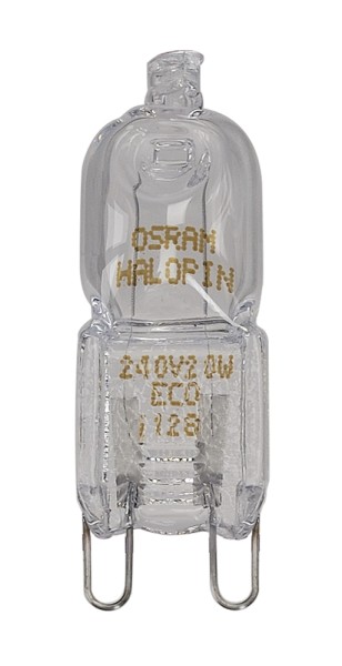 OSRAM HALOPIN ECO QT, Quarzhalogenlampe, Eco G9, 48W