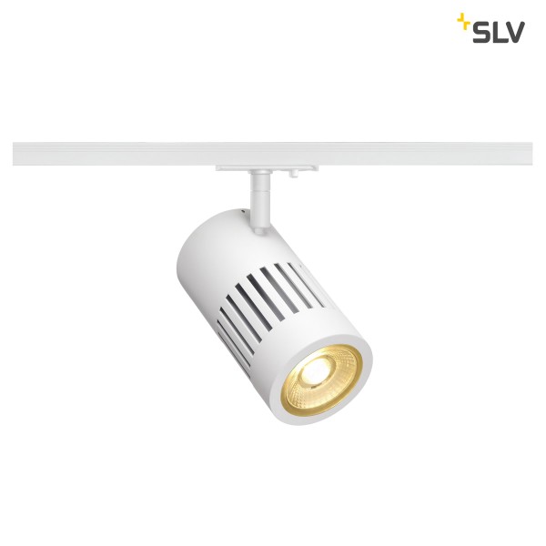 STRUCTEC LED 24W, rund, weiss, 3000K, 36°, inkl. 1P.-Adapter