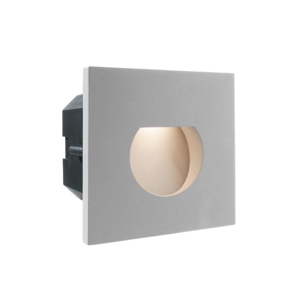 Deko-Light Zubehör, Abdeckung silber grau rund für Light Base II COB Outdoor, Aluminium, 63°