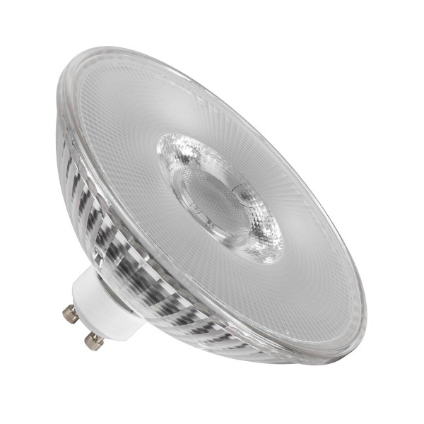 QPAR111 GU10, LED Leuchtmittel transparent 8W 2700K CRI90 38°