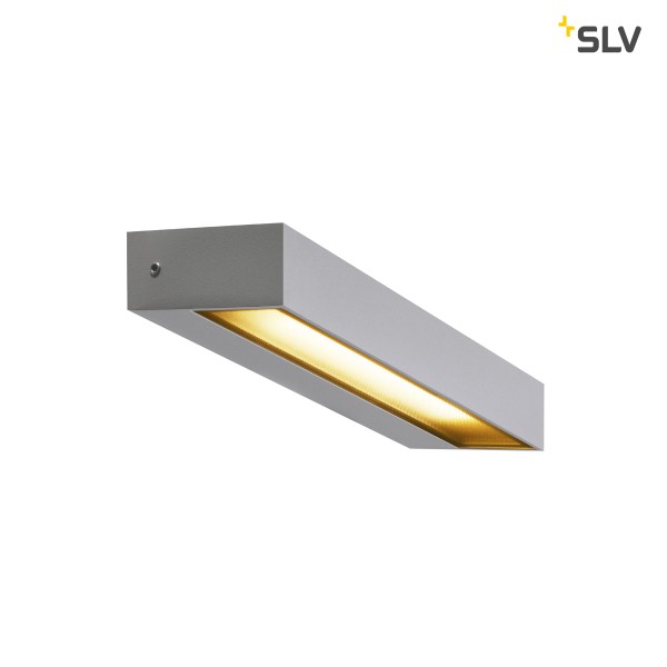 PEMA® WL, LED Outdoor Wandaufbauleuchte, IP54, silber, 3000K