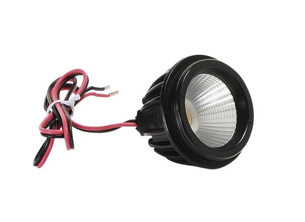 LV LED, QPAR51 Modul, 40°, 2000K-2800K, schwarz,, 500lm