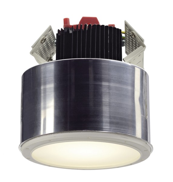 LED DOWNLIGHT PRO R, Einbauleuchte, 2700K, Frameless, rund, weiß, 12W, inkl. LED Disk Modul 800lm