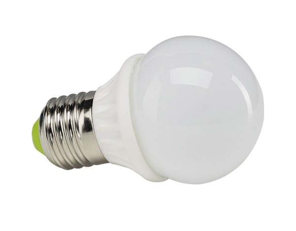 E27 LED SMALL BALL, Leuchtmittel, 260lm, 3000K, 4W