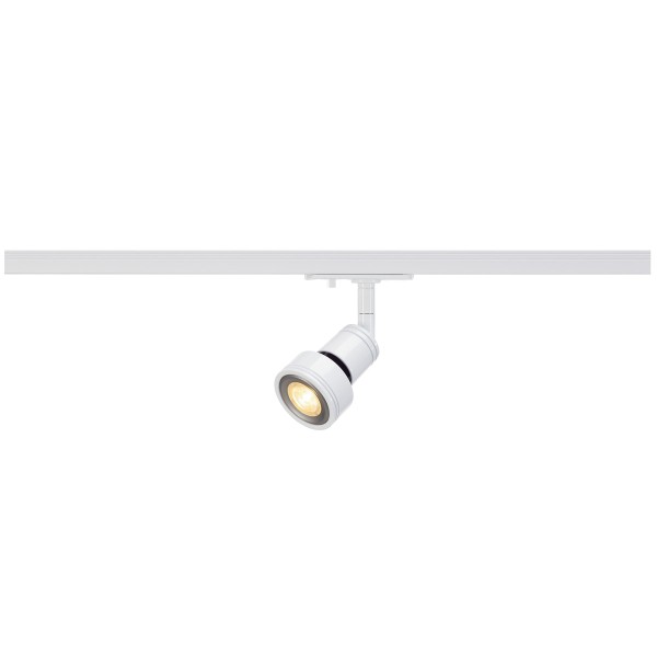 PURI SPOT-SET, LED GU10 51 mm, 3000K, weiß, 36° LM, inkl. Philips 4,5W LED, 1Phasen-Adapter