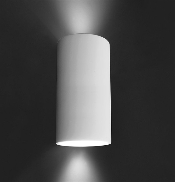 Deko-Light Wandaufbauleuchte, Essa III, exklusive Leuchtmittel, 220-240V AC/50-60Hz, GU10, Gips