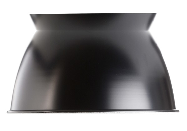 Deko-Light Zubehör, Reflektor 60° für Pendelleuchte Aludra 100/160W, Aluminium, Schwarz, 60°