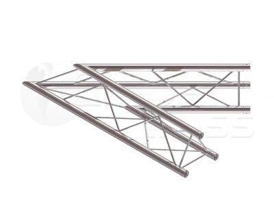 F23 C19 Ecke 45º für Alu Traverse