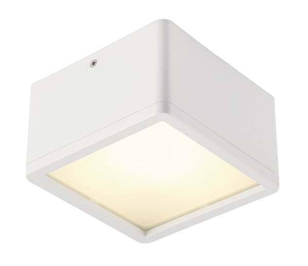 SKALUX, Deckenleuchte, LED, 3000K, eckig, weiß, 18,7W