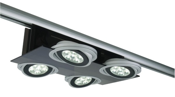 3-phasen Spot Parasol II 4 x AR111 LED