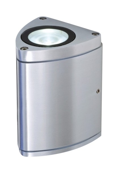 Wandleuchte LED Triangulo, Alu, 1 x 3 Watt