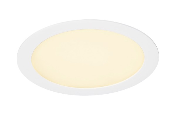 ECO LED PANEL, Einbauleuchte, 3000K, rund, weiß, 14W