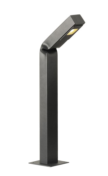 BENDO, Outdoor Standleuchte, LED, 3000K, IP55, anthrazit, L/B/H 35/21/80 cm, 12W