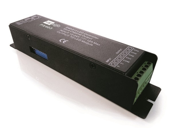 KapegoLED Controller, DMX 512 Driver 4, spannungskonstant, dimmbar: DMX512, 12-24V DC, 288,00 W