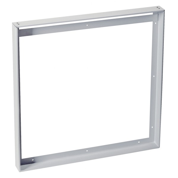 AUFBAURAHMEN, für I-VIDUAL LED-Panel, silbergrau, L/B 60,5/60,5 cm